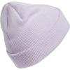 imageadidas Originals Womens Trefoil BeaniePurple TintWhite