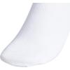 imageadidas Originals womens Low Cut Ankle Socks 3pairWhiteBlackGold
