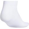 imageadidas Originals womens Low Cut Ankle Socks 3pairWhiteBlackGold