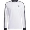 imageadidas Originalsmens3Stripes Long Sleeve TeeWhiteLarge