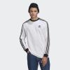 imageadidas Originalsmens3Stripes Long Sleeve TeeWhiteLarge