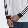 imageadidas Originalsmens3Stripes Long Sleeve TeeWhiteLarge
