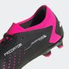 imageadidas Unisex Accuracy3 Low Firm Ground Soccer ShoeBlackWhiteTeam Shock Pink