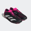 imageadidas Unisex Accuracy3 Low Firm Ground Soccer ShoeBlackWhiteTeam Shock Pink