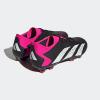 imageadidas Unisex Accuracy3 Low Firm Ground Soccer ShoeBlackWhiteTeam Shock Pink
