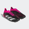 imageadidas Unisex Accuracy3 Low Firm Ground Soccer ShoeCblackFtwwhtTeshpk