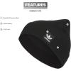 imageadidas UnisexAdult Grove BeanieBlackWhite 23