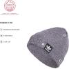 imageadidas UnisexAdult Grove BeanieHeather GreyBlackWhite