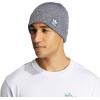 imageadidas UnisexAdult Grove BeanieHeather GreyWhite