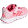 imageadidas UnisexChild Duramo 10 Running Shoes Little Big Kid 28 EUClear PinkAcid RedRose Tone Gz1056