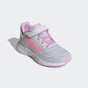 imageadidas UnisexChild Duramo 10 Running Shoes Little Big Kid 28 EUDash GreyBeam PinkBliss Lilac Cross Strap