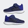 imageadidas UnisexChild Duramo 10 Running Shoes Little Big Kid 28 EULucid BlueBlackVictory Blue Elastic