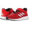imageadidas UnisexChild Duramo 10 Running Shoes Little Big Kid 28 EUVivid RedWhiteBlack Elastic