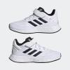 imageadidas UnisexChild Duramo 10 Running Shoes Little Big Kid 28 EUWhiteBlackWhite Elastic