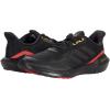imageadidas UnisexChild EQ21 Running ShoeBlackBlackVivid Red