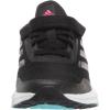 imageadidas UnisexChild EQ21 Running ShoeBlackShock PinkPulse Aqua Elastic