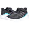 imageadidas UnisexChild EQ21 Running ShoeBlackShock PinkPulse Aqua Elastic