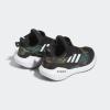 imageadidas UnisexChild EQ21 Running ShoeCore BlackCloud WhiteGreen Oxide