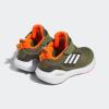 imageadidas UnisexChild EQ21 Running ShoeFocus OliveWhiteShadow Olive Elastic