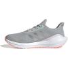 imageadidas UnisexChild EQ21 Running ShoeGreyGreyAcid Red