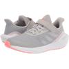 imageadidas UnisexChild EQ21 Running ShoeGreyGreyAcid Red Elastic