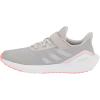 imageadidas UnisexChild EQ21 Running ShoeGreyGreyAcid Red Elastic