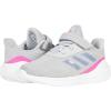 imageadidas UnisexChild EQ21 Running ShoeGreySonic InkShock Pink Elastic