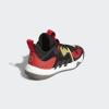 imageadidas UnisexChild Harden Stepback 2 Basketball ShoesCore BlackGold MetallicScarlet