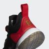 imageadidas UnisexChild Harden Stepback 2 Basketball ShoesCore BlackGold MetallicScarlet