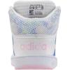 imageadidas UnisexChild Hoops Mid 20 Basketball ShoesWhiteReal BlueClear Pink