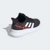 imageadidas UnisexChild Kaptir 20 Little Big Kid Running ShoesBlackWhiteSolar Red