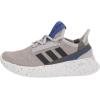imageadidas UnisexChild Kaptir 20 Little Big Kid Running ShoesGreyBlackLucid Blue