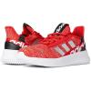 imageadidas UnisexChild Kaptir 20 Little Big Kid Running ShoesVivid RedSilver MetallicCore Black