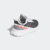 imageadidas UnisexChild Kaptir 20 Little Big Kid Running ShoesWhiteBlackVivid Red