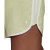 imageadidas Womens Marathon 20 ShortsAlmost LimeWhite