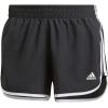 imageadidas Womens Marathon 20 ShortsBlackWhite