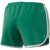 imageadidas Womens Marathon 20 ShortsCourt GreenWhite