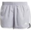 imageadidas Womens Marathon 20 ShortsHalo SilverWhite
