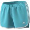 imageadidas Womens Marathon 20 ShortsHazy SkyWhite