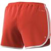 imageadidas Womens Marathon 20 ShortsPreloved RedWhite
