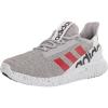 Grey/Vivid Red/White