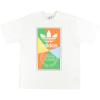 imageadidas Originals Mens Adicolor Classics Trefoil TShirtWhitewhite