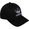 imageadidas Originals Mens Icon 20 Structured Precurve Snapback CapBlackWhite