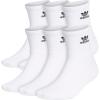 imageadidas Originals Originals Trefoil Quarter Sock 6PackWhite