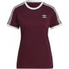 imageadidas Originals Womens 3Stripes TeeVictory Crimson