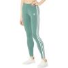 imageadidas Originals Womens Adicolor Classics 3Stripes TightsTech Emerald