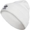 imageadidas Originals Womens Trefoil BeanieWhiteBlack 3