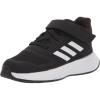 imageadidas UnisexChild Duramo 10 Running Shoes Little Big Kid 28 EUBlackWhiteBlack Elastic