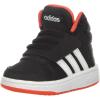 imageadidas UnisexChild Hoops Mid 20 Basketball ShoesBlackWhiteRed