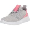 Grey Two/Silver Metallic/Acid Red